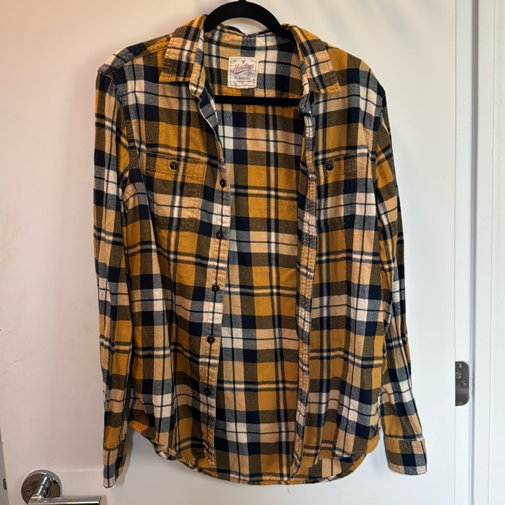 American Eagle outfitters heritage classic fit flannel